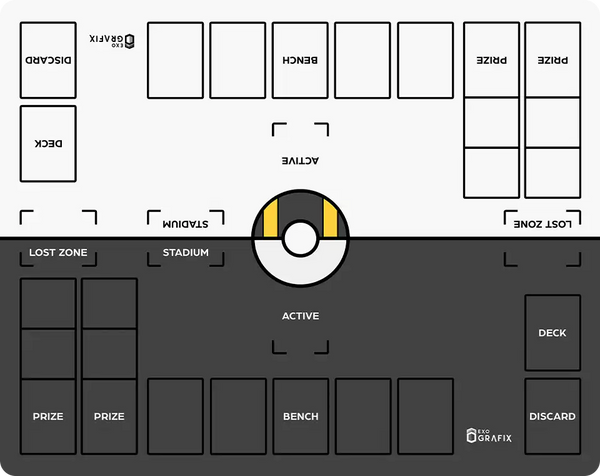 Playmat on desk